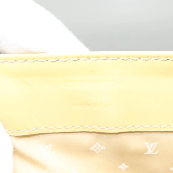 LOUIS VUITTON Vernis Cruise line Sac Picolour Hand Bag Beige - Picture 15 of 15